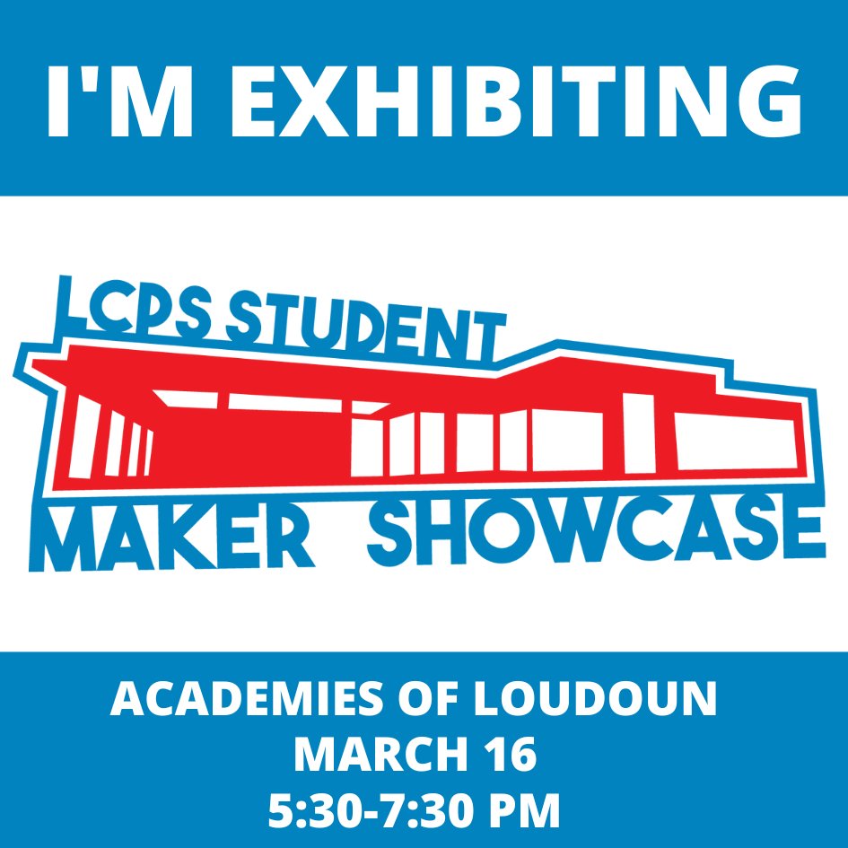 Bringing 6 students from <a href="/HorizonElem/">Horizon Elementary</a> to the free #MakerShowcase with <a href="/HRZIFT/">Miss Staples</a> tonight! We'll be at <a href="/LCPS_Academies/">Academies of Loudoun</a> &amp; doors open 5:30. Come see us and other incredible student showcases!