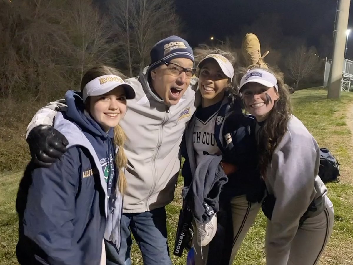 TaylorW_2023's tweet photo. Took the W in our home opener last night against AC with a score of 15-3 with my @SoCoSoftball girls! Love this team and can’t wait to see where we go from here. Special shoutout to @MikeLouko for showing up and showing out @ROCKGOLDVA @Mount_SB #LLAA💜 #MountUp #COMMIT2theGRIT https://t.co/fzVJ9JdQDx
