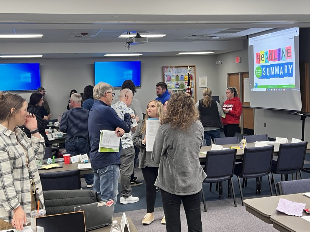 catawbaschools's tweet photo. Ever wonder what happens on a Teacher Workday? In @catawbaschools, our teacher and leaders are engaged in learning opportunities across the district! #MakingEducationBetter #CrucialConversations #LearningFocused https://t.co/ZEvpRnomvF