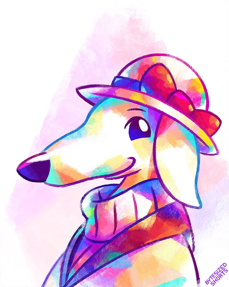 ByteSizedShorts's tweet image. Bella Borzoi

#Doggy #Puppy #Art #positiveVibes
