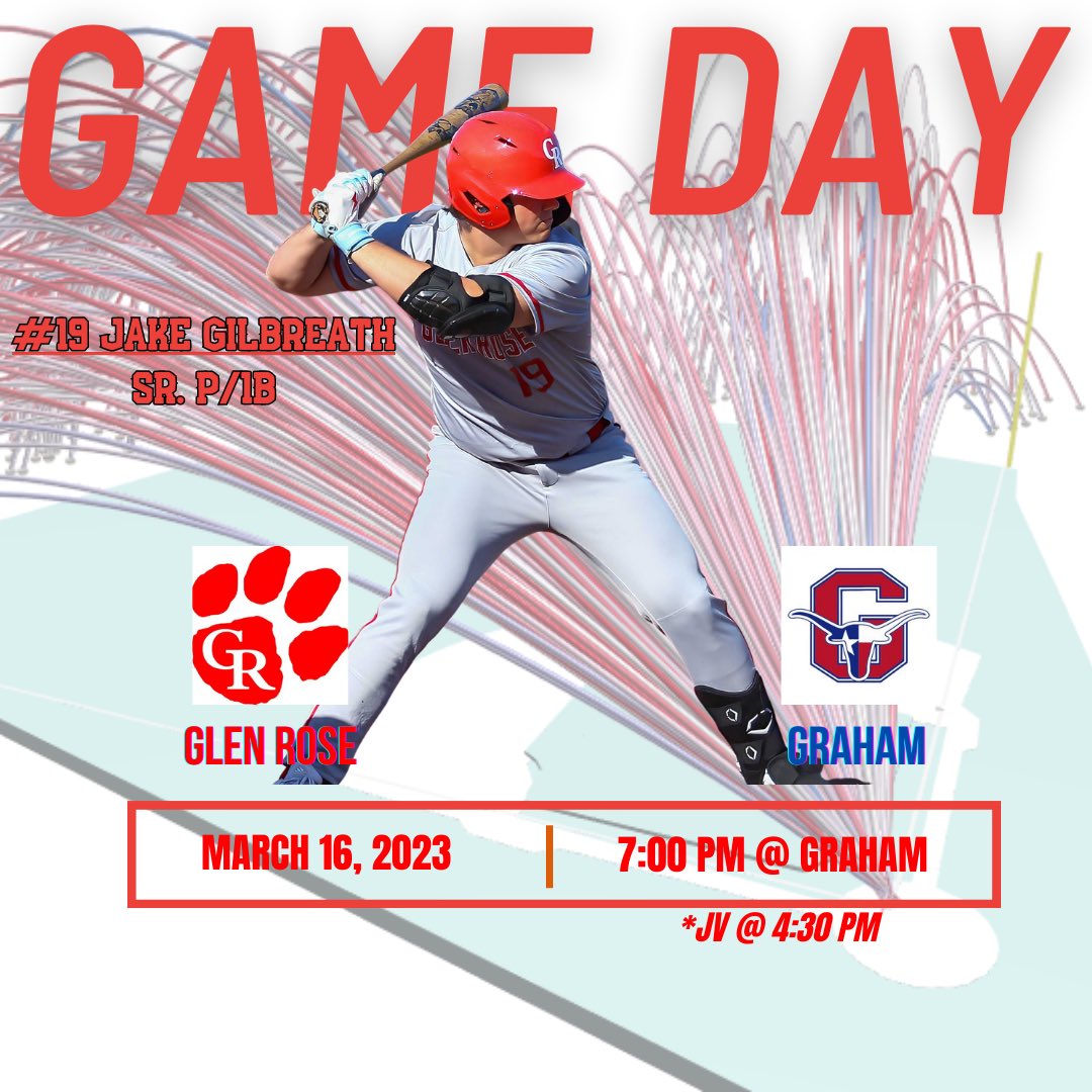 GRTigerBaseball's tweet photo. Looking to finish the week strong at Graham. JV begins at 4:30 followed by the Varsity at 7pm. @gilbreath_jake #MrMo https://t.co/dwYnqEMSBE