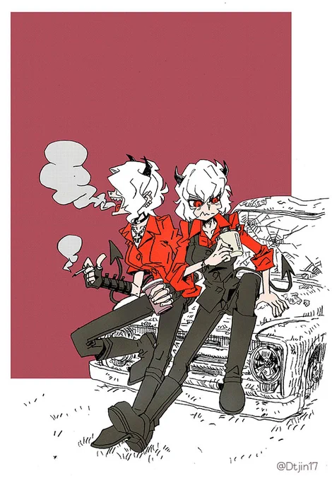 #Helltakerfanart 