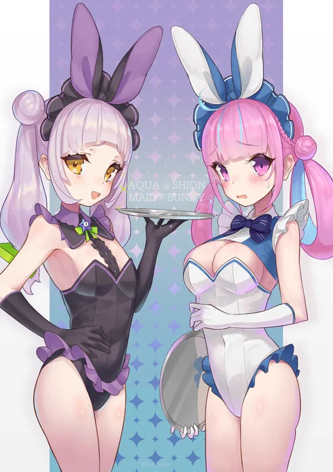 #あくあーと #シオンの書物 あくしおメイドバニー 