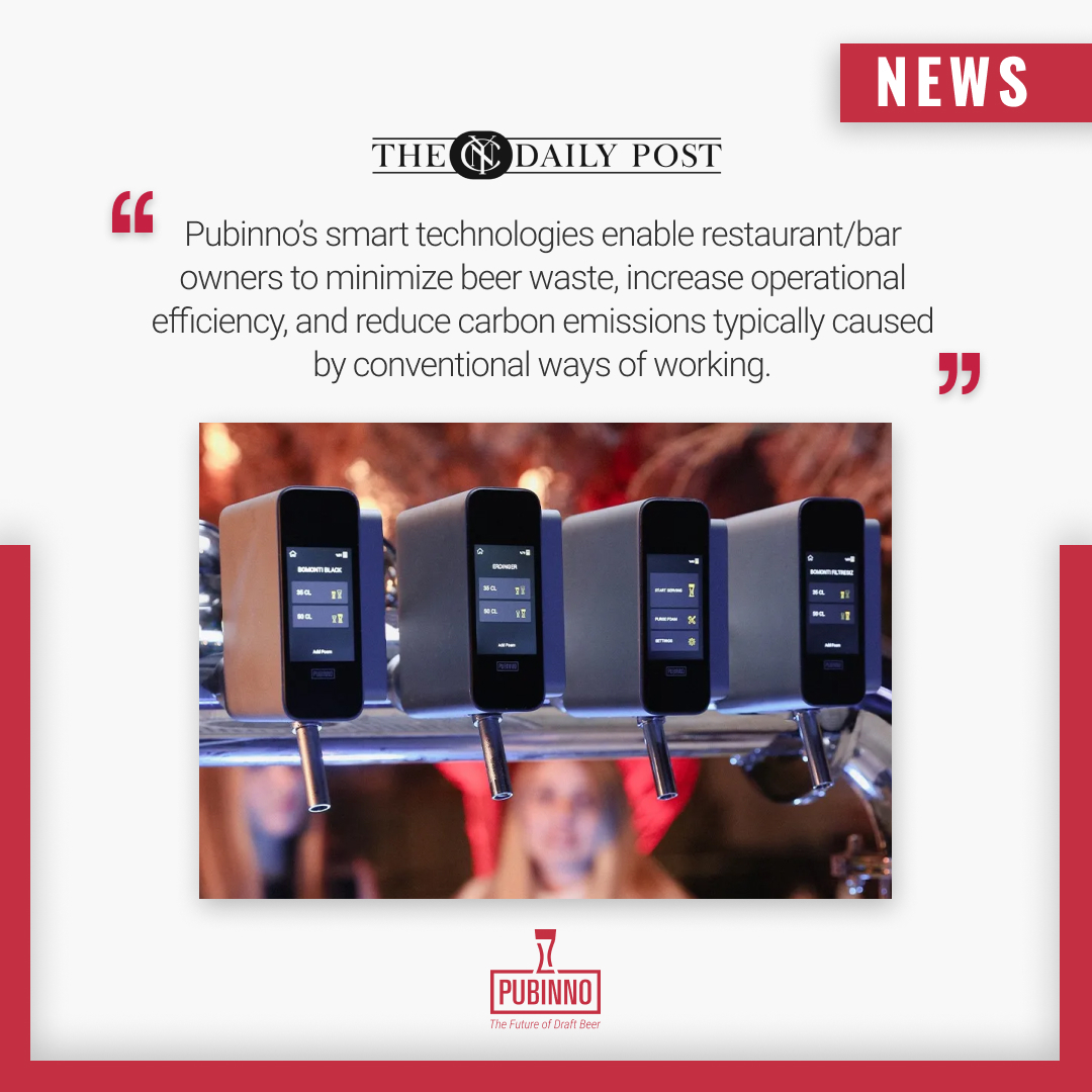 pubinno's tweet image. Check out the latest article by @NYCDailyPost, where our Co-Founder &amp;amp; CEO @Can_Algul explains how Pubinno’s #AIPowered, #DataOriented technology is decarbonizing the entire beer industry while preserving our planet’s precious resources. 🍻 
nycdailypost.com/2023/03/13/bus…