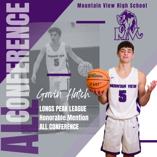 Congrats to another one of our seniors Gavin Hatch! Gavin was selected as honorable mention All conference in the Longs Peak League. Gavin was outstanding for us on both sides of the ball this year. We are Proud of you!