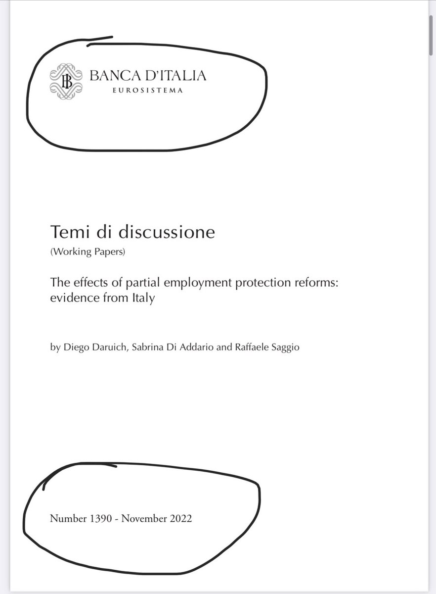 marattin's tweet photo. Il presidente Conte -sotto gli applausi scroscianti della Cgil -cita uno studio di Bankitalia del novembre 2022 per dimostrare il fallimento del Jobs Act. Lo studio al quale probabilmente si riferisce è questo: parla della riforma Sacconi del 2001, 15 anni prima del Jobs Act. 1/2 https://t.co/UZ1TYs3p34