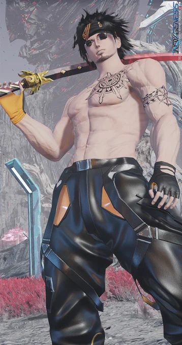 なんでこんなにも上裸#PSO2NGS 