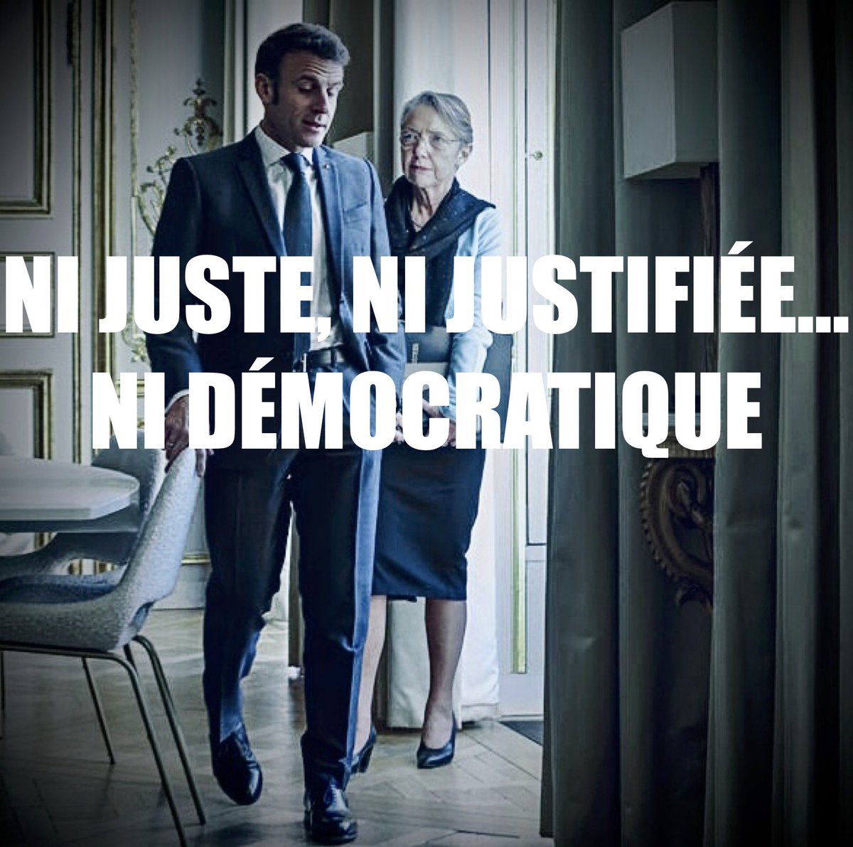 sebastienjumel's tweet photo. La #ReformeDesRetraites aux forceps du 49.3 : l’impôt sur la vie des Français contre leur avis, l’injustice doublée du déni de démocratie, la République abîmée, la colère, la défaite en rase campagne de #Macron Si l’eau bout à 100 degrés, le peuple bafoué bout à 49.3 #DirectAN https://t.co/w3frX7SmyJ