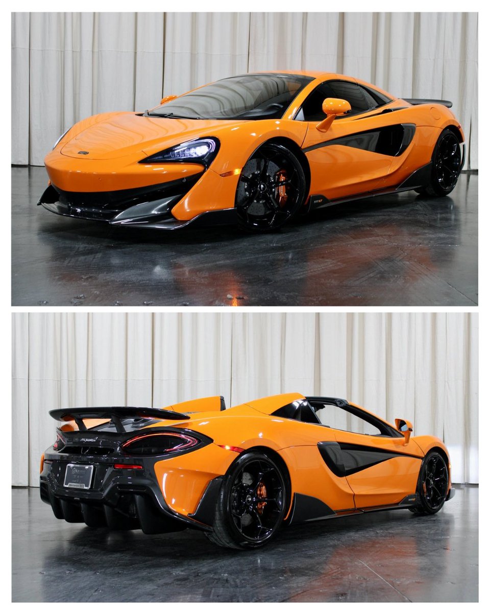 ExoticMotorCar's tweet photo. Check out this Certified Pre-Owned 2020 McLaren 600LT Spider in Myan Orange! Just because you have an enviable car doesn't mean you have to keep it lowkey. 😉

Only at➡️ https://t.co/5mu88fgdrD

#McLaren #McLarenSpider #McLarenTroy #Power #Spider https://t.co/PTJ6Bq7Ia5