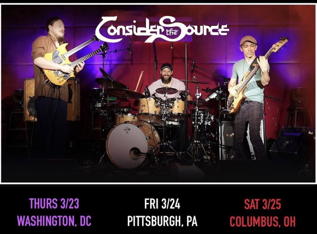 Next Saturday??? Consider the Source AND Fullsend in the same place at the same time??? Indeed, March 25th, we'll see ya there 🐒
#fullsend #fullsendband #considerthesource #livemusic #ohiomusic #columbuslocalmusicscene #jams #jambands #nico #deedle