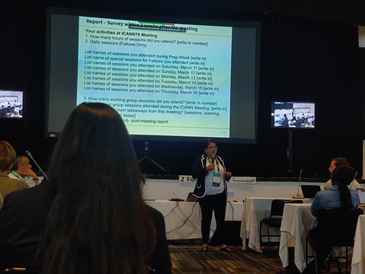 Intern3t4All's tweet photo. Fellowship wrap-up session
Amazing support by mentors, Siranush and the whole ICANN community
#AtLarge76 #ICANN76
#AFRALO #APRALO #EURALO #LACRALO #NARALO @ICANN https://t.co/tZFu1q1Ts3