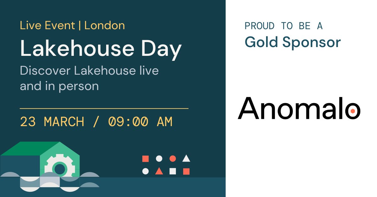 You can get Anomalo from your Databricks account through Partner Connect. docs.databricks.com/partners/data-… Try it today and come see us in London on 23 March.