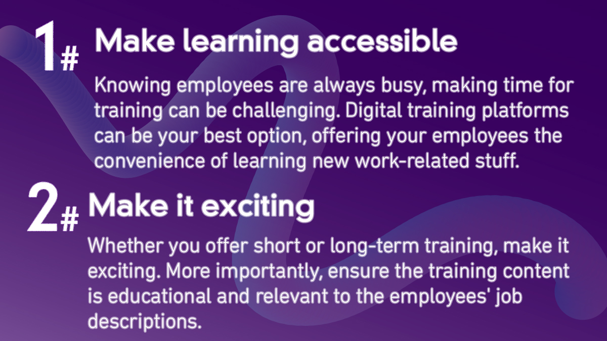 inc_infocus's tweet image. 🙌 Employee training programs are essential for any organization as they help develop their employees&apos; skills and make them more productive.  
➡️With the right training program, companies can ensure their employees have the knowledge to do their job correctly
#interfacedesigners