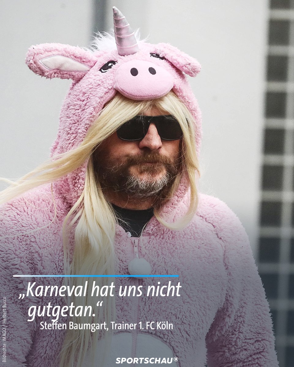 sportschau's tweet photo. Wer fühlt's? 
#Effzeh #Karneval #Alaaf https://t.co/AHyXjWecqP