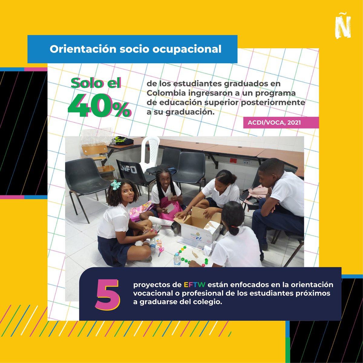 ensenaXcolombia's tweet photo. 🤖 ¡Estamos aportando al cierre de #brechasEducativas STEM con el programa de META!
Gracias al programa #EngineerForTheWeek
de Meta, estudiantes y docentes han aprendido a usar la tecnología para lograr un impacto social en sus comunidades. https://t.co/wQxsVG5vfA