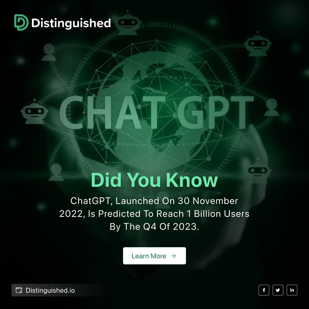 iodistinguished's tweet photo. Are you ready to join the billions of users community! 🌎🚀 ChatGPT, launched just a few months back, is set to become the next internet sensation. Take advantage of the ChatGPT4 today! 😃💬

Read More: https://t.co/vy9A1uG3do

#gpt4 #artificialintelligence #distinguished https://t.co/KNGdxdR4fR