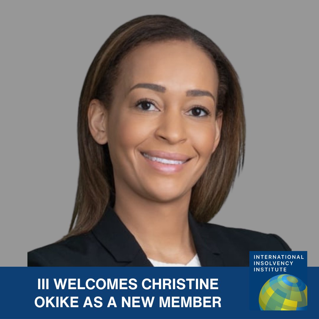 III is pleased to welcome Christine Okike as a new member! Christine is a restructuring partner in the New York office of Kirkland &amp; Ellis LLP. Learn more about Christine here: kirkland.com/lawyers/o/okik…