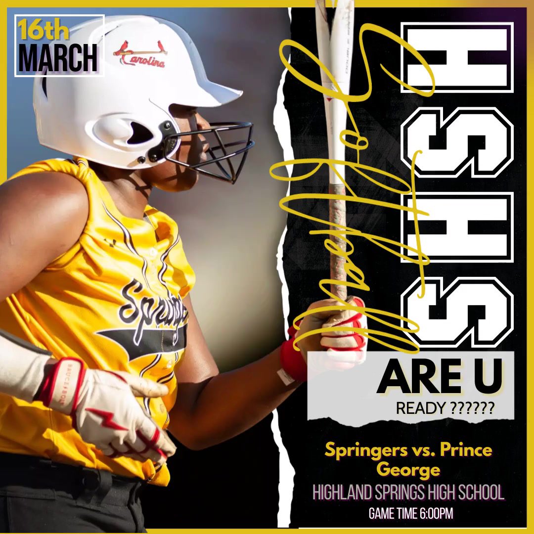 HSHSSoftball22's tweet photo. Game Day! @CoachBigRobb @DSACoachHlee_4 💛🖤 https://t.co/dvla1FQHCe