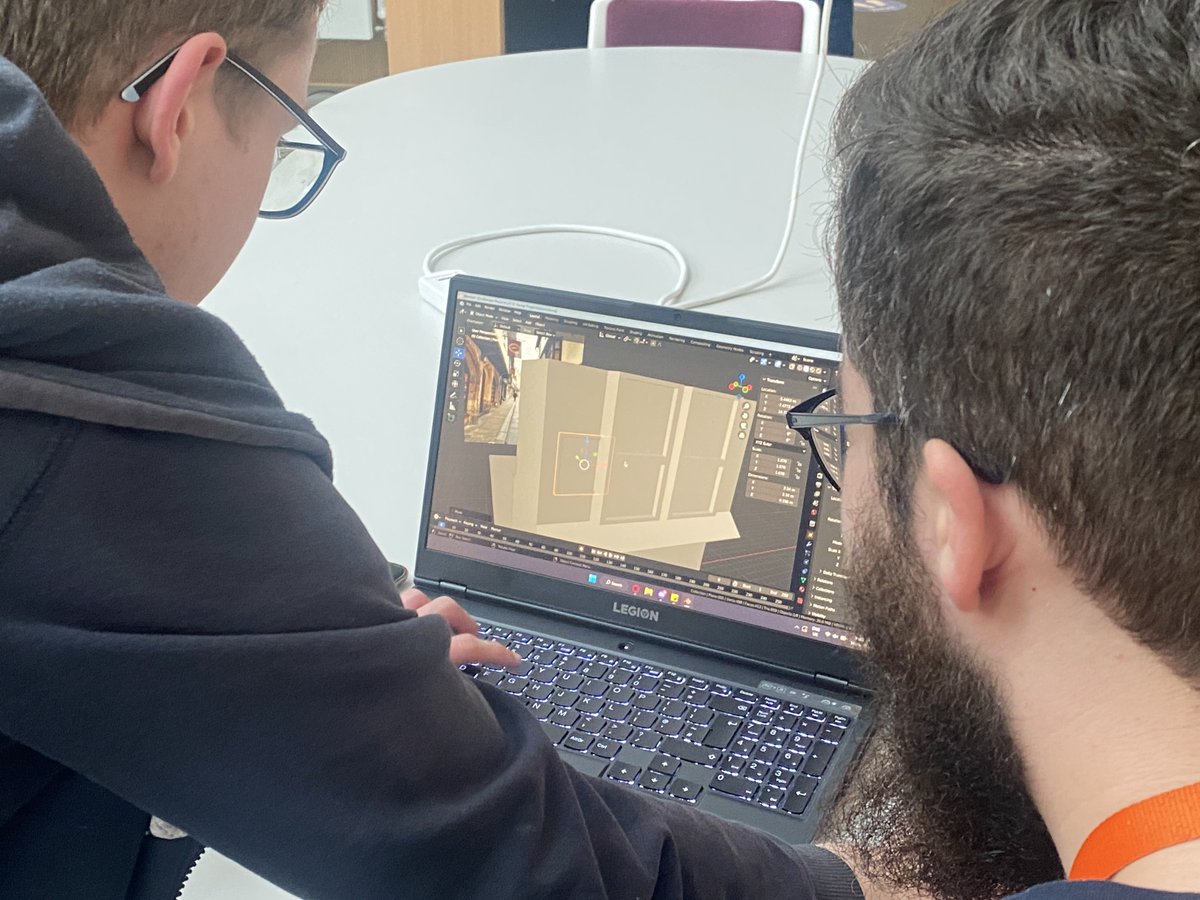 Check out these talented year 2 students working on their game project! They're busy developing some amazing assets using Blender. 

#gamedev #indiedev #games #game #gamesdesign #gamesdevelopment #unity #blender