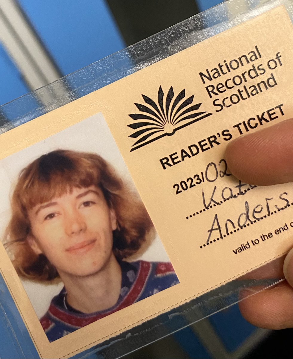 kmacostume's tweet photo. Visited the National Records of Scotland for the first time for dissertation research! Love the low-tech readers cards to access the archive 🔎 https://t.co/MWB5nn3fMO