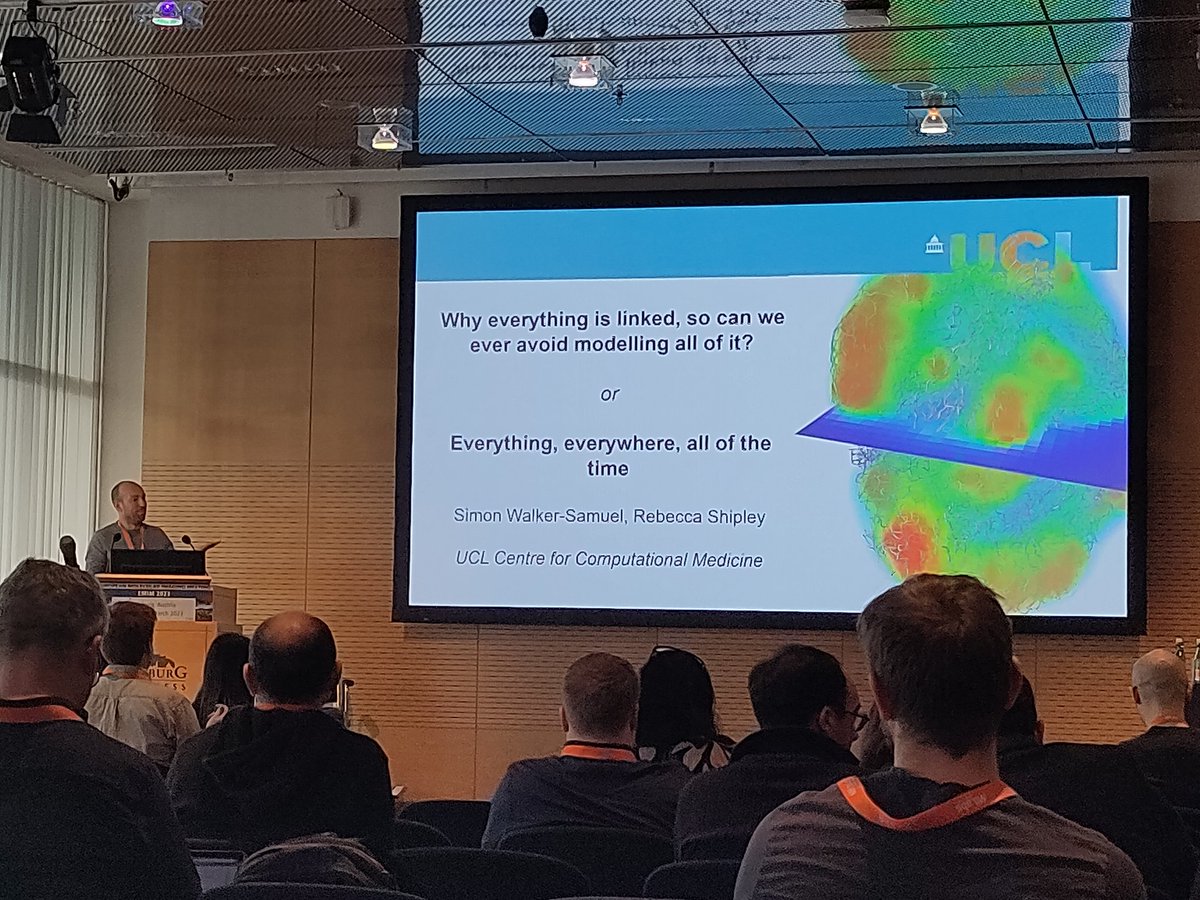 Great talk from @swalkersamuel at #EMIM2023 today. Modelling whole tumours to understand perfusion and drug delivery in 3D 🤖