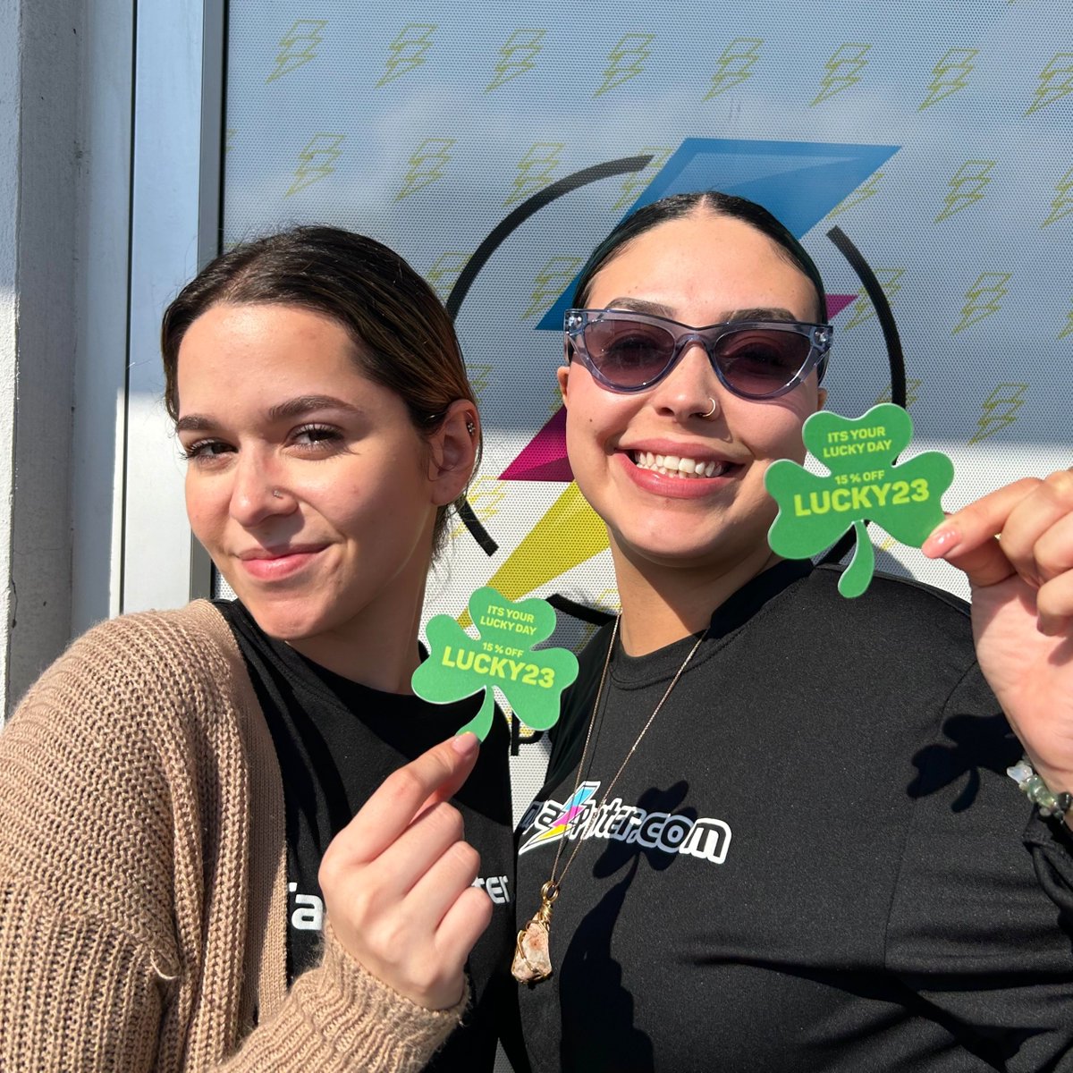 🍀 Good friends help spread good luck to their other friends🍀
For a limited time only, use the code: LUCKY23 for 15% OFF your order.
Send this to a friend to help them save today!
#save #luckyday #luck #tampabay #tampafl #tampa #lucky #tampadeals