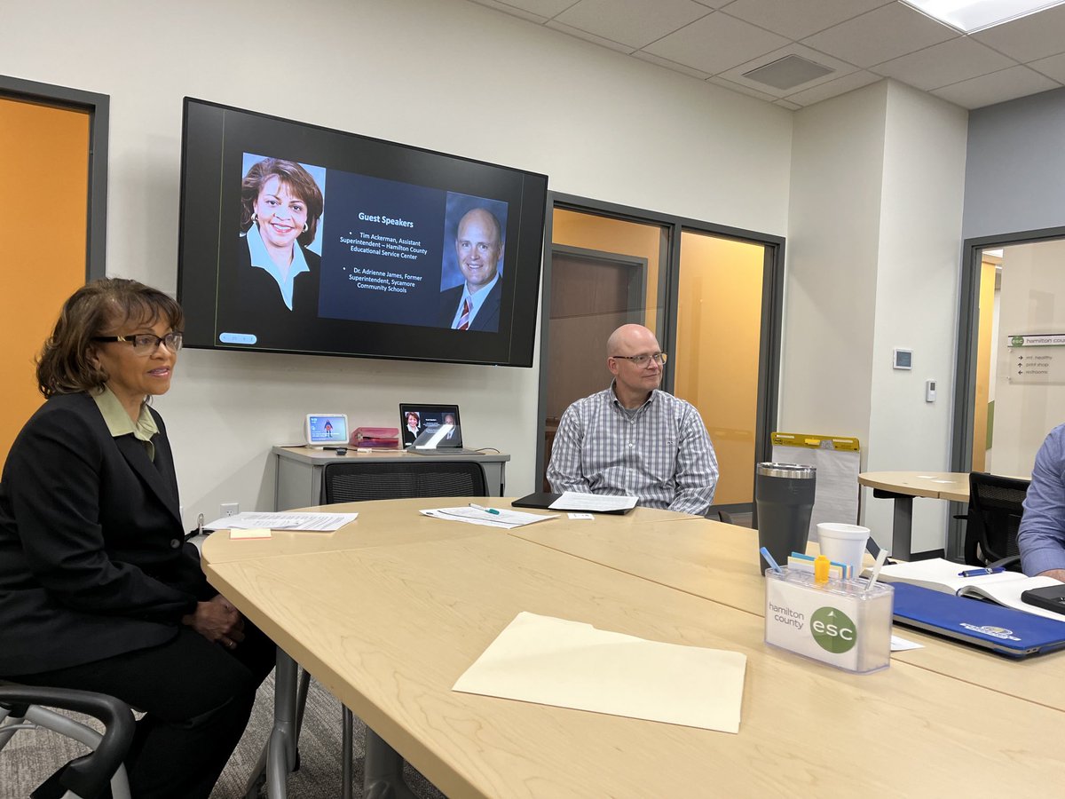 Thanks Adrienne James and Tim Ackerman for inspiring us and sharing your wisdom with our next level leadership participants!  Great session and learning! ⁦<a href="/HamiltonCoESC/">HCESC</a>⁩