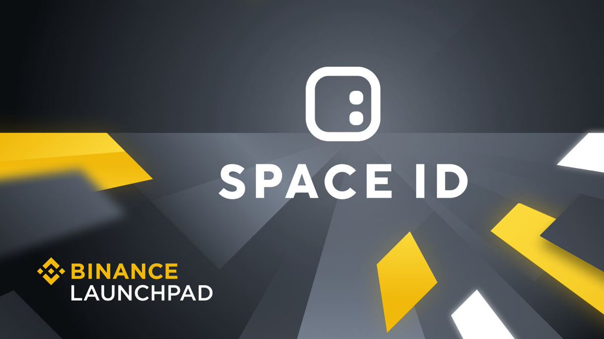 binance's tweet image. Introducing the @spaceid $ID Token Sale on #Binance Launchpad!

➡️ binance.com/en/support/ann…