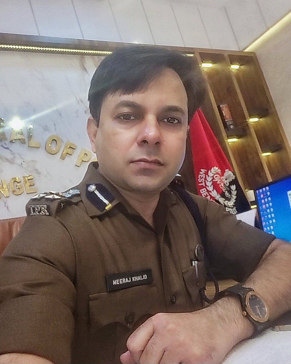 Meeraj Khalid, IPS tweet media