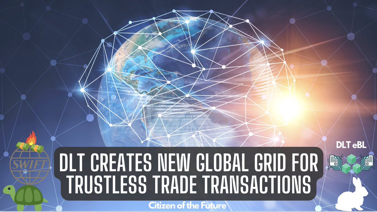 UtilityTheory's tweet photo. Electronic Document Revolution coming to a country near you.
#Swift aint Swift like #ElectronicDocuments #dDOCs
Endless possibilities in the future.
#PaperlessTradeFacilitation #Finance #GlobalTrade #Innovation #Fintech #XDC #Enigio #CargoX #WaveBL #MNW #ESSDocs #Trade #NewEra #DigitalTrade #DLT #Banking #PaperCausesProblems #ETRB