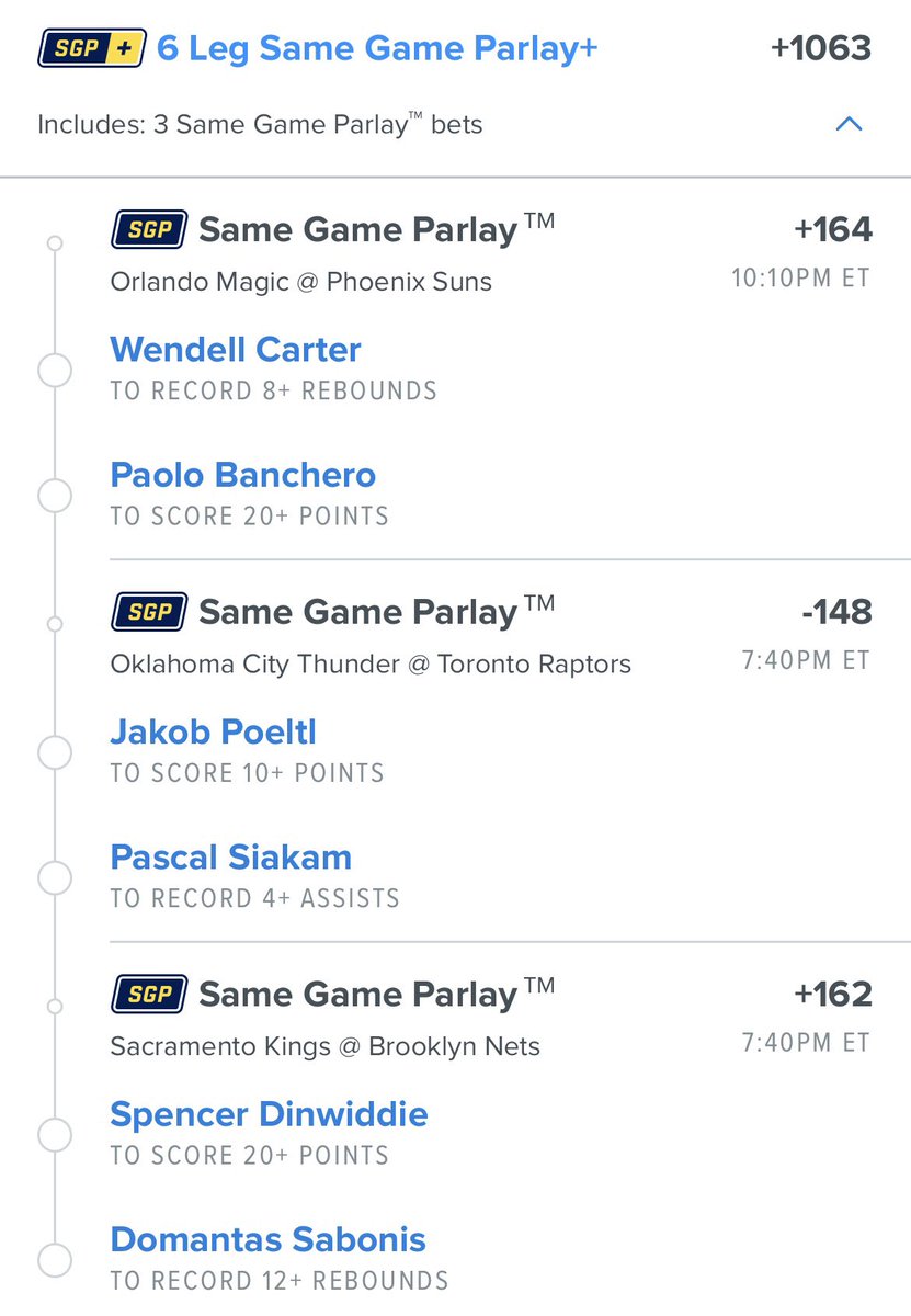 hollywood_picks's tweet photo. 💰 +1063 Odds Parlay 

The last 3 days have been fun but I’m focused on today. Let’s make it 4 straight days of cashes family. Let me see some good/positive vibes! 🫡

#gamblingtwitter https://t.co/9IWKn0R4lu