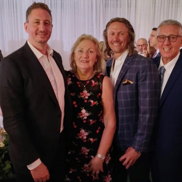 Hope and Al Frungillo and their sons, Michael ’00 and Anthony ’02, have announced a family donation of $1 Million to support funding the future construction of an athletics practice facility at Seton Hall University. shu.edu/alumni/news/fa…
