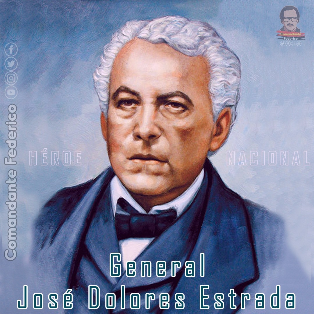 CmdtFederico's tweet photo. #Nicaragua 🇳🇮❤️🖤

Hoy se conmemora el 231 aniversario del natalicio de nuestro Héroe Nacional General José Dolores Estrada, quien dirigió a las tropas Nicaragüenses en la histórica victoria de la hacienda San Jacinto contra el intervencionismo yankee.

#ManaguaSandinista https://t.co/fAmSrAttst