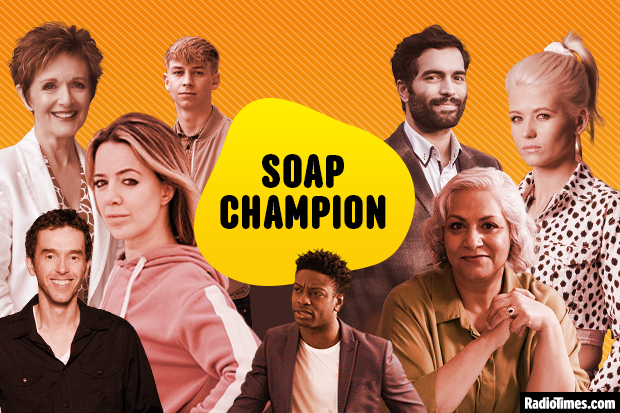 RadioTimes's tweet photo. Calling all soap fans! We want to know who you think is the ultimate soap character in our Soap Champion tournament!
Voting starts 20th March β find out how it works: https://t.co/Gm0y4eRkmI #TVChampion https://t.co/YmmcFkq5aa