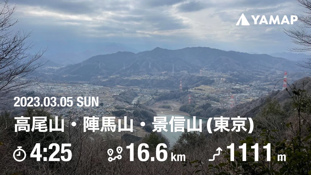 そういえば、教えてもらった高尾山セブンサミットっていうのはどう言うルートなんだろうなぁって調べたらこの前歩いたやつだった…www