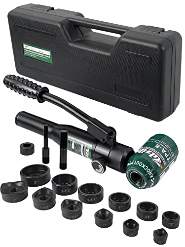 ediscountshop's tweet photo. Knockout Punch Driver Kit: Standard Output Pressure: 6.6 tons. The maximum output pressure is 8 tons. 6 Die Sets for conduit fitting size: ½, ¾, 1, 1¼, 1 ½, 2". #UTZIKOHydraulicKnockoutHolePunchDriverKit #UTZIKOHydraulic

https://t.co/tlbgLQHnS4 https://t.co/yIRmsAhIal