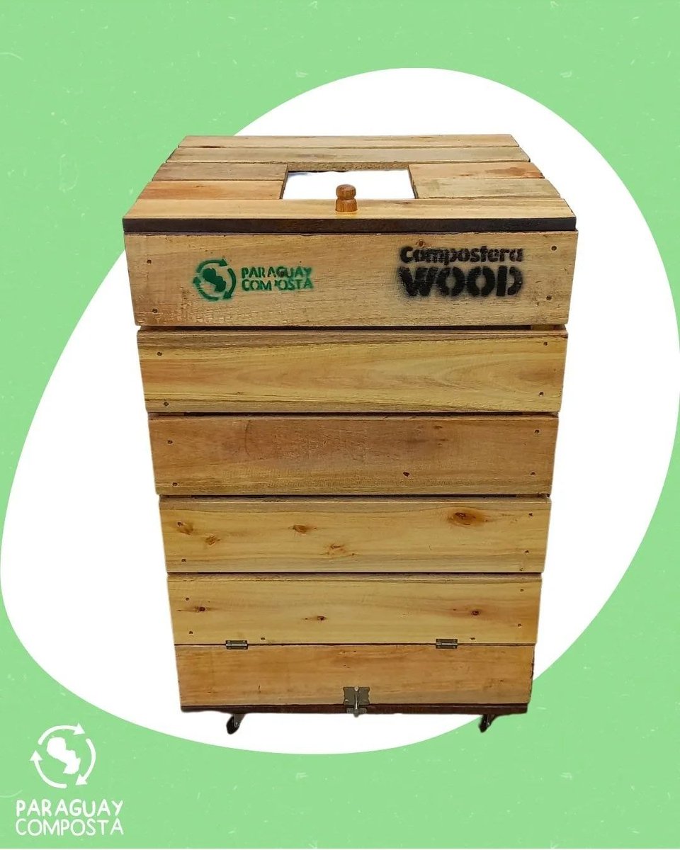 pycomposta's tweet photo. Aprovechá los residuos orgánicos de tu cocina y jardín con ayuda de nuestra compostera 🙌🏽🤩♻️
Compostera WOOD
Inversión 700.000Gs
Medidas 60*60*90cm
Pedí la tuya al 0994535811 🤗
Cuidemos el planeta 🌎❤️ a través del compostaje https://t.co/hdHefZBUQz