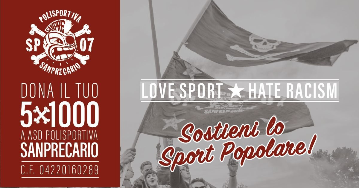 SanPrecario2007's tweet photo. Sostieni lo sport popolare!

#SP07 #Padova #LoveSportHateRacism https://t.co/YkeH66qTND