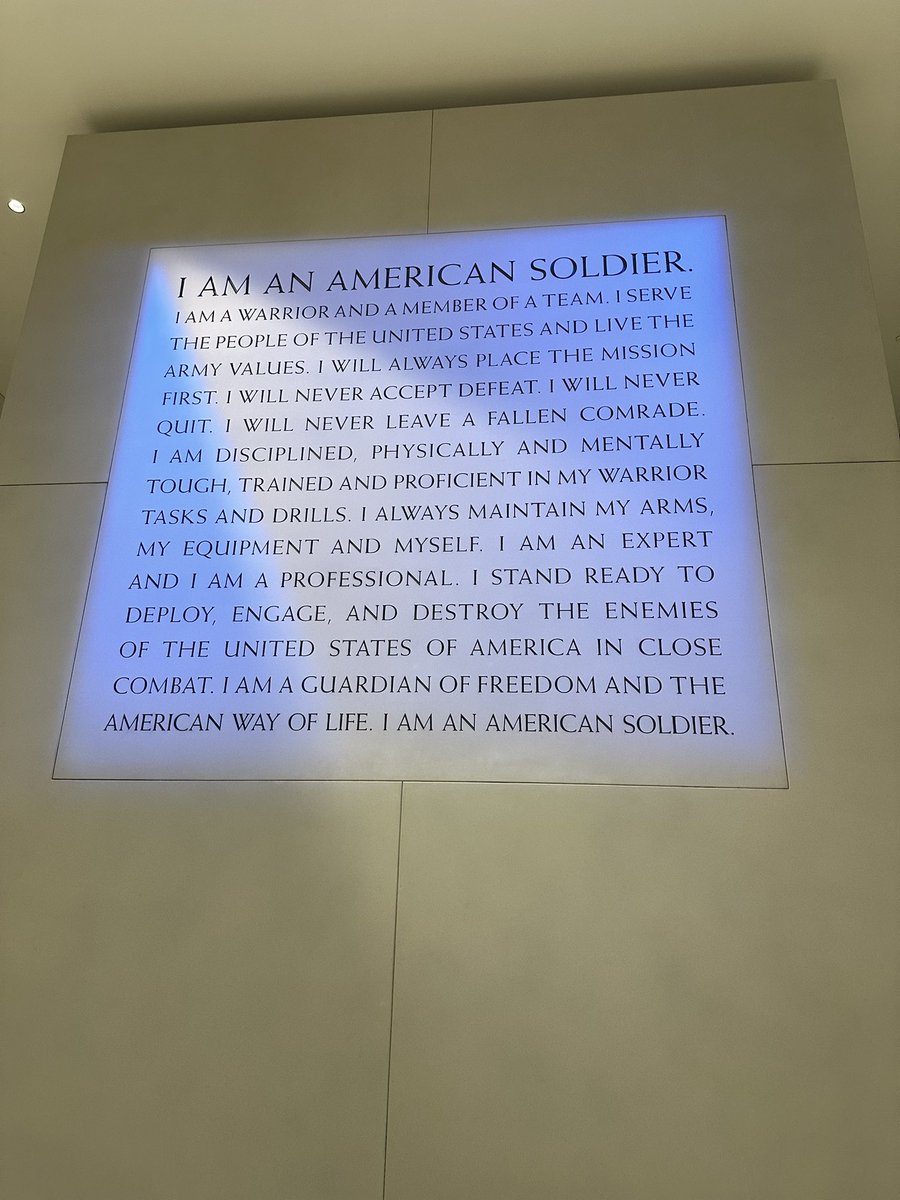 mrs_malady's tweet photo. National Museum of the US Army. #dcmavs2023 https://t.co/LzC1aR8H4a