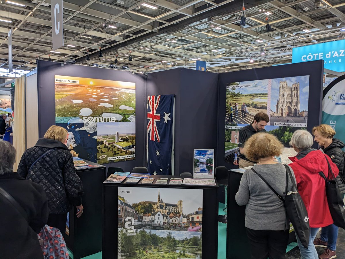 SommeTourisme's tweet photo. C'est parti pour le salon #MondialTourisme à Paris.
Les destinations de la Somme présentes du 16 au 19 mars :
✔️ La Baie de Somme
✔️ Amiens et le grand Amiénois
✔️ La filière mémoire
250 exposants / 70 000 visiteurs attendus 🤩 https://t.co/oiQBLZKEWF
