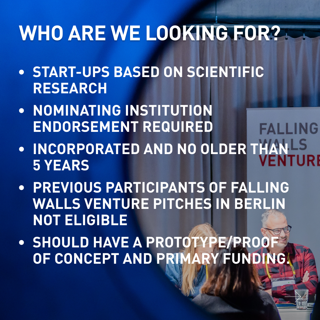 Falling_Walls's tweet photo. Nominate outstanding #ScienceStartUps addressing critical challenges to present their #ScienceBreakthroughs at the #FallingWalls #ScienceSummit2023 in Berlin.
Learn more: https://t.co/rH4JmuMHFK
#GlobalCall23 @ekfstiftung @mfnberlin https://t.co/aGQEpPfdrq