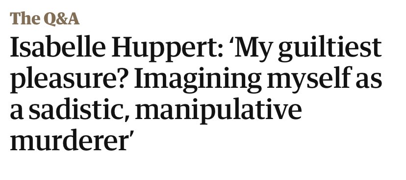 Happy birthday isabelle huppert 