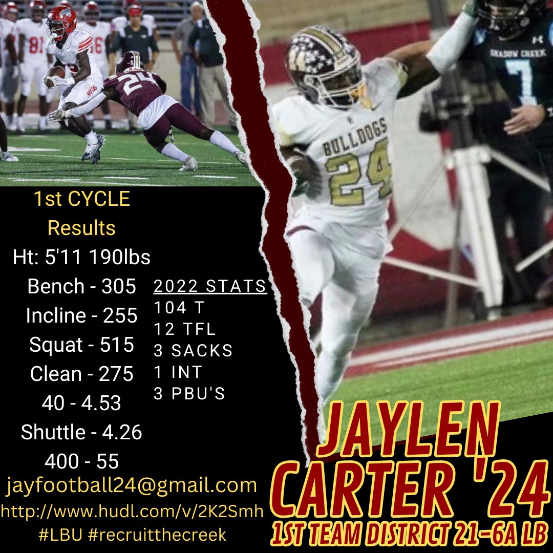 coachERiosJr's tweet photo. Stay tuned...just the beginning!! @Jaylen_Carter__ #LBU #recruitthecreek https://t.co/ebsZKXRt5o