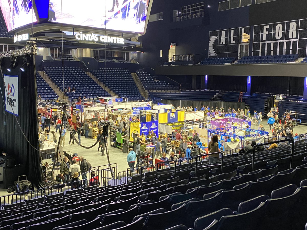PiBoticsFRC3814's tweet photo. The competition has begun! Our robot has passed all inspections and is ready for it's first match. If you'd like to watch us, our first game is at 12:50. This is the link to our competition: https://t.co/RiKFmecFhe. The stream will be up soon. https://t.co/E9HLRTUpMW