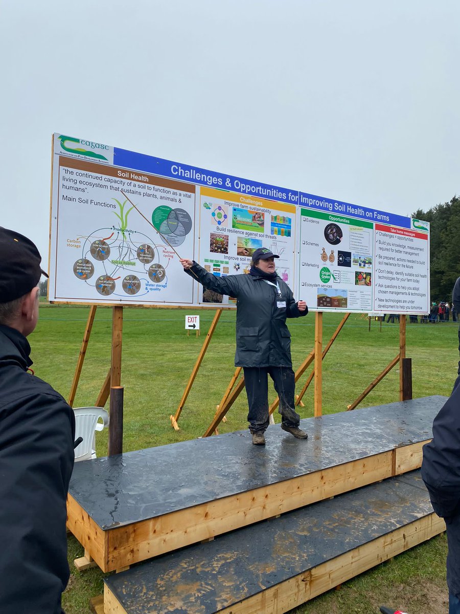 NatOrgSkill's tweet photo. Very interesting day at @teagasc Farming for Soil Health event in Johnstown Castle. Great to see such a focus on soil health at all levels! @TeagascOrganics @agriculture_ie https://t.co/KQHndcsEGD