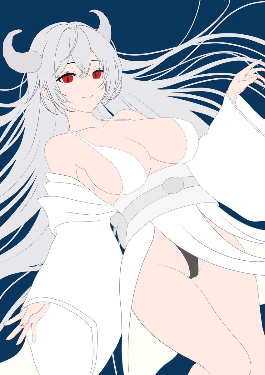 今日も一日お疲れ様でした。
線画と下塗りまで進みました。
おやすみなさいませ💤😴 