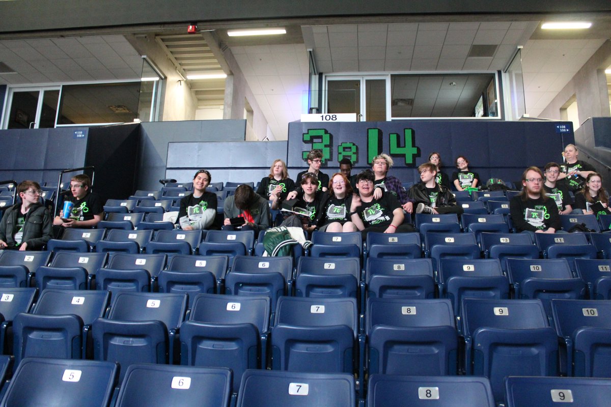 PiBoticsFRC3814's tweet photo. The competition has begun! Our robot has passed all inspections and is ready for it's first match. If you'd like to watch us, our first game is at 12:50. This is the link to our competition: https://t.co/RiKFmecFhe. The stream will be up soon. https://t.co/E9HLRTUpMW