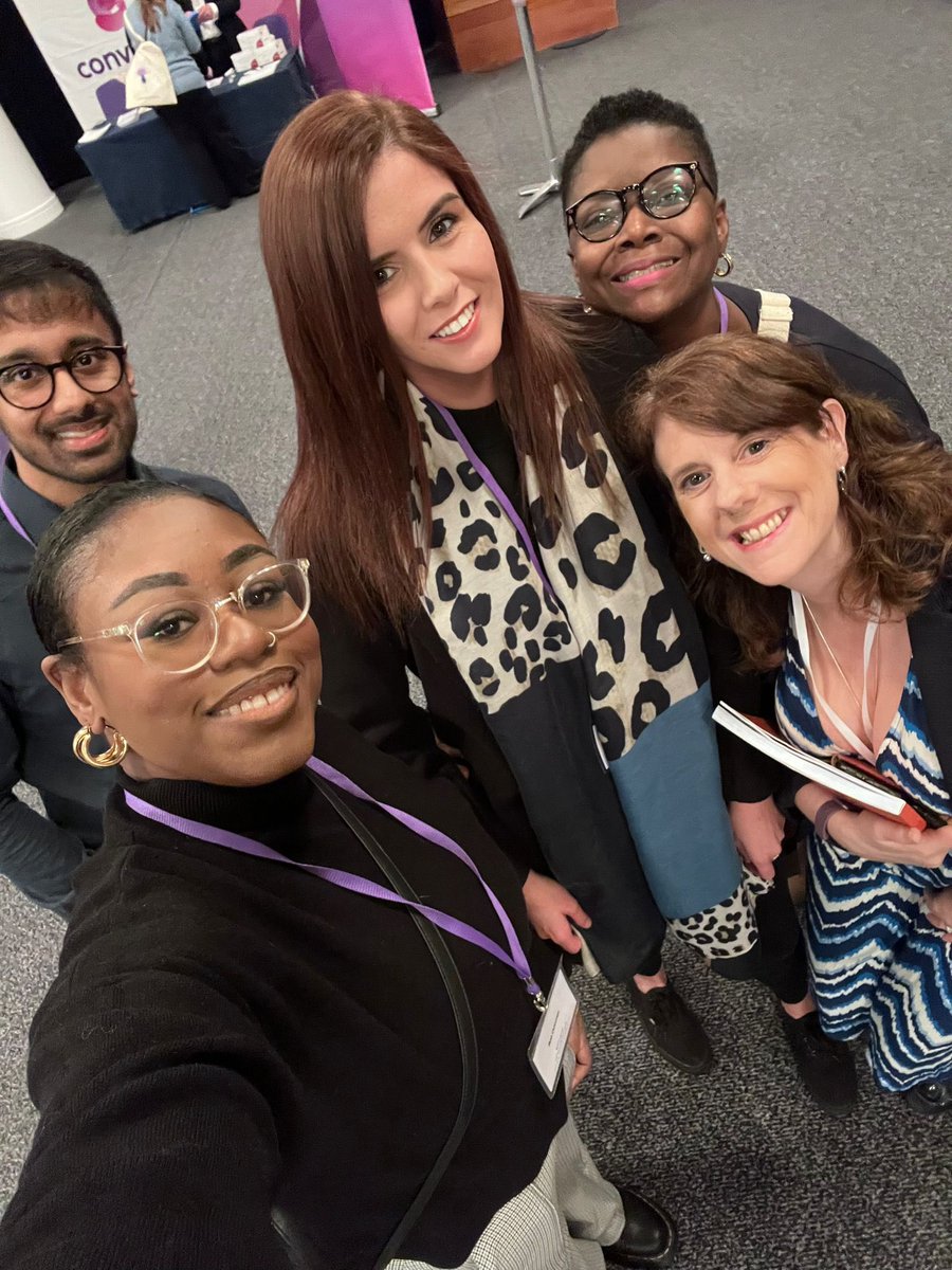 MargaretCentre's tweet photo. Some of @MargaretCentre staff past and present at @PCCongress #PCC2023 💜💜 “Sustaining Each Other, Growing Together” https://t.co/ieJpJhygdS