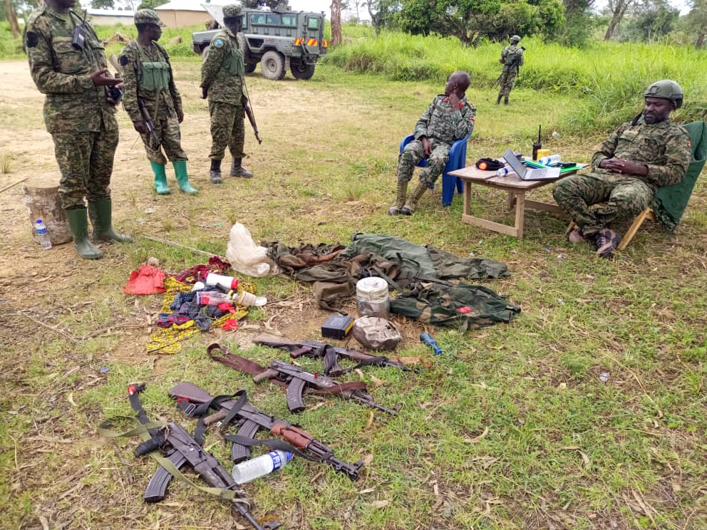 UPDF kill 5 ADF rebels, recovers 4 Guns in Ituri Province-DRC.