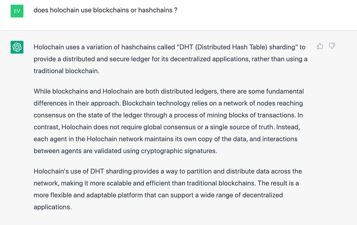 evaninsky's tweet photo. #Holochain is NOT a blockchain, NOR does it use blockchain in it's architecture.
#DHT #HashChain https://t.co/WZi5ofyTTo